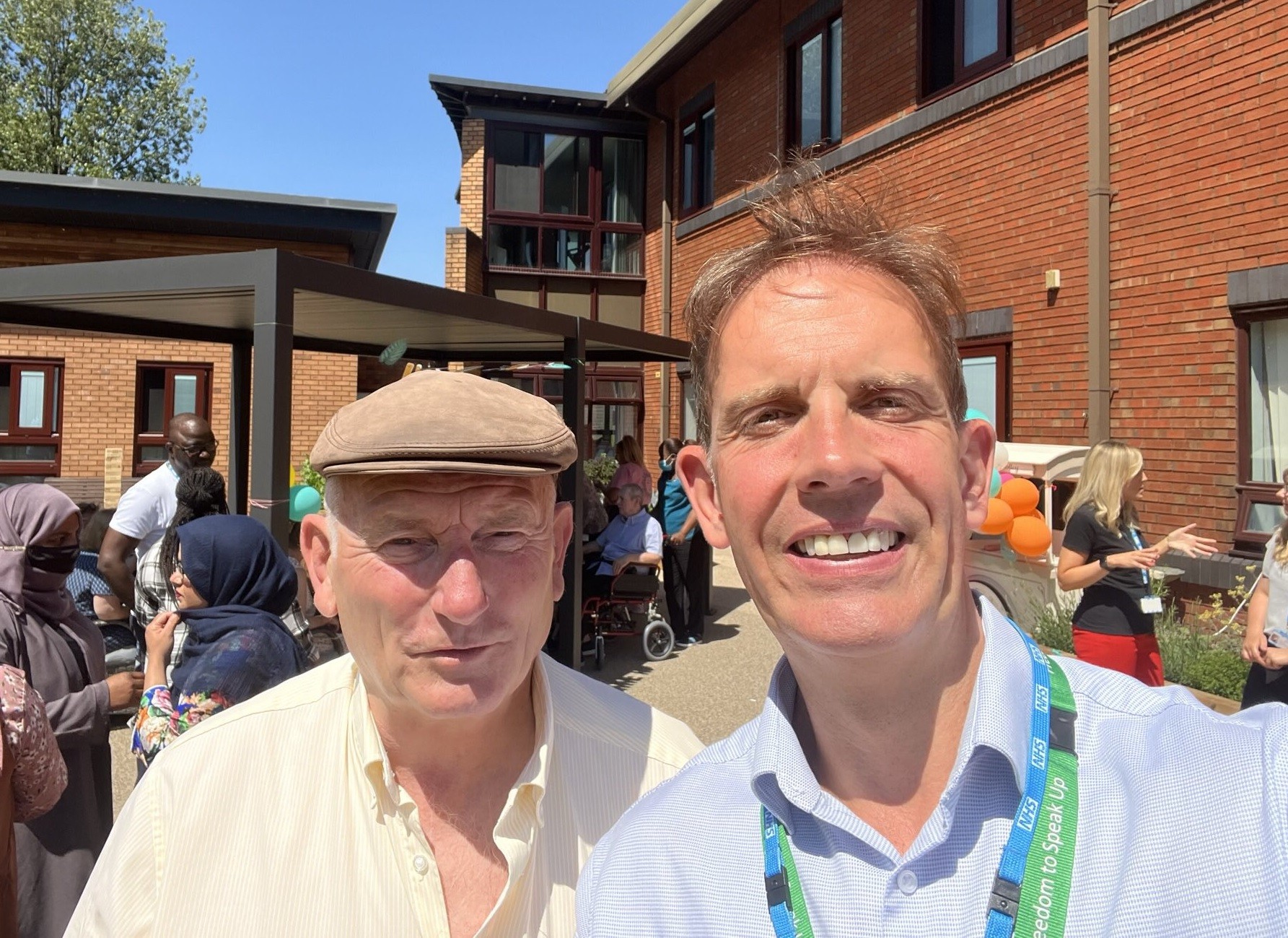 Frank Rothwell with Anthony Hassall - Pennine Care NHS Foundation Trust CEO.jpg