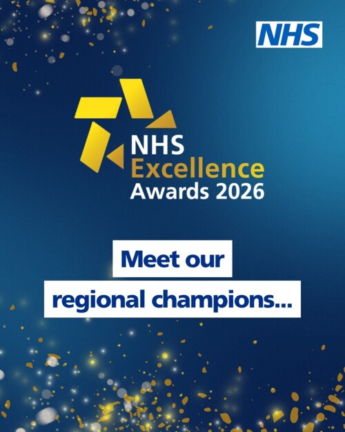 Two regional champions at new NHS Excellence Awards