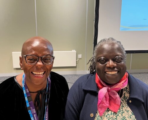 Our new chair: Claudette takes over from Evelyn