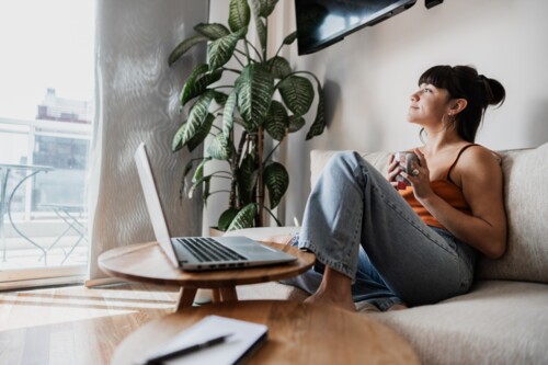 Flexible online therapy helped new mum manage anxiety and OCD