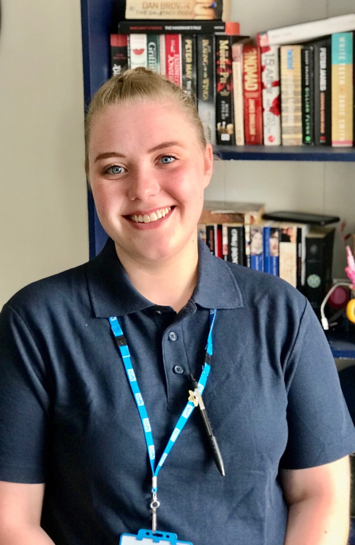 Emily Curran, trainee nursing associate