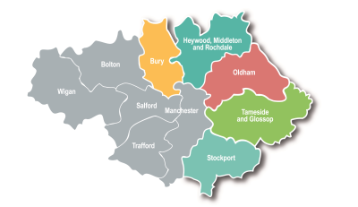 Map of the boroughs covered by Pennine Care.png