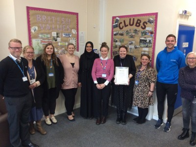 Rochdale primary school awarded for its commitment to student mental health.JPG